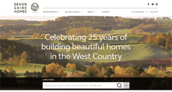 Desktop Screenshot of devonshirehomes.co.uk